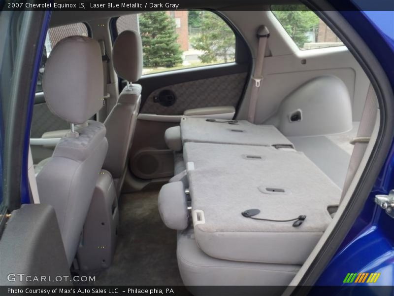Laser Blue Metallic / Dark Gray 2007 Chevrolet Equinox LS