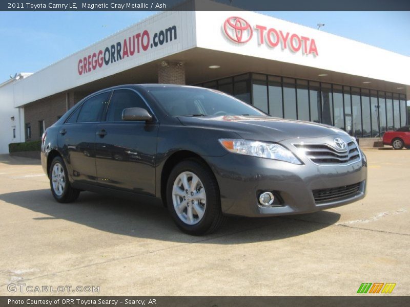 Magnetic Gray Metallic / Ash 2011 Toyota Camry LE