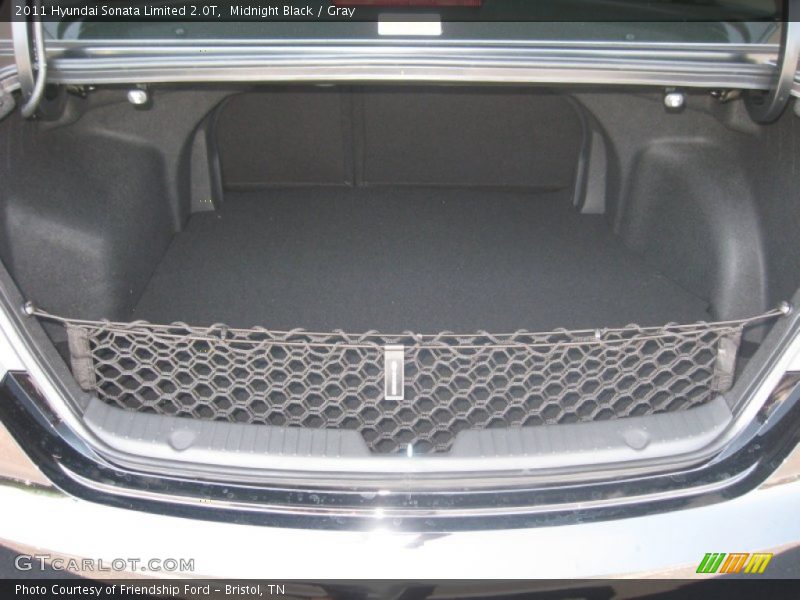 Midnight Black / Gray 2011 Hyundai Sonata Limited 2.0T