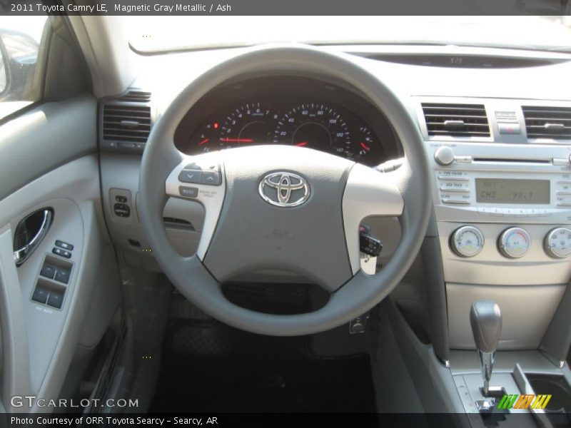 Magnetic Gray Metallic / Ash 2011 Toyota Camry LE