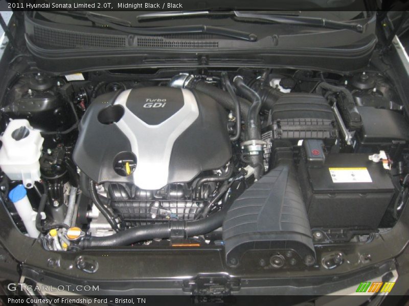 Midnight Black / Black 2011 Hyundai Sonata Limited 2.0T