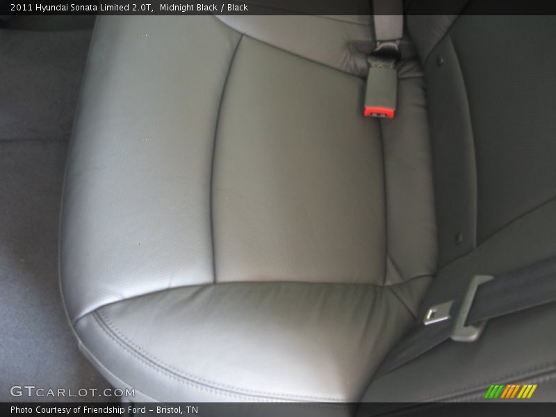 Midnight Black / Black 2011 Hyundai Sonata Limited 2.0T