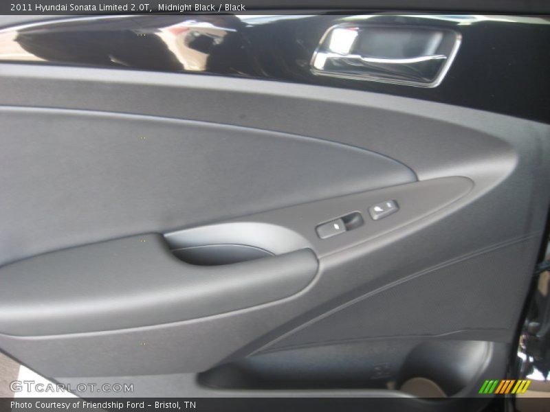 Midnight Black / Black 2011 Hyundai Sonata Limited 2.0T