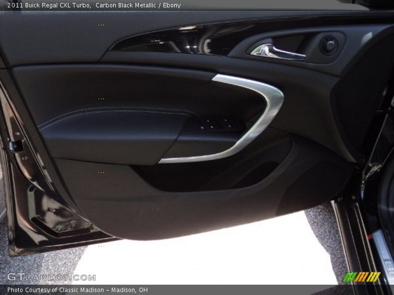 Carbon Black Metallic / Ebony 2011 Buick Regal CXL Turbo