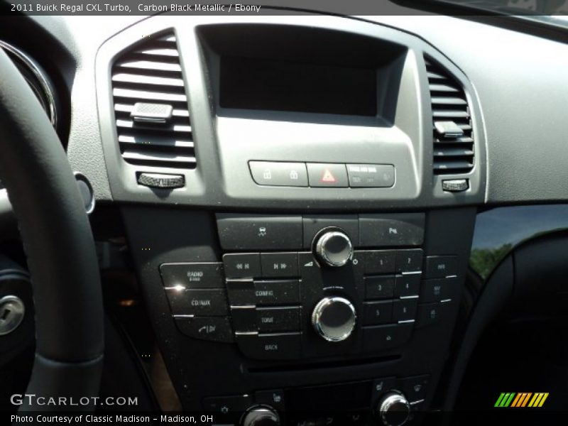 Carbon Black Metallic / Ebony 2011 Buick Regal CXL Turbo