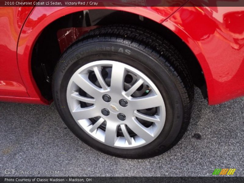 Victory Red / Gray 2010 Chevrolet Cobalt LS Sedan