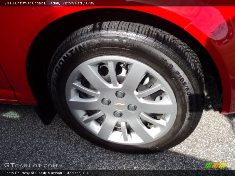 Victory Red / Gray 2010 Chevrolet Cobalt LS Sedan