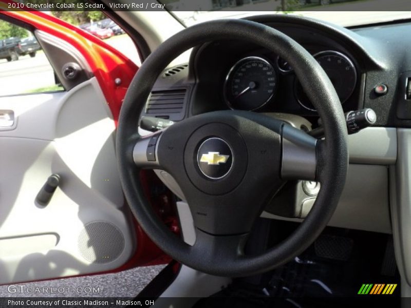 Victory Red / Gray 2010 Chevrolet Cobalt LS Sedan