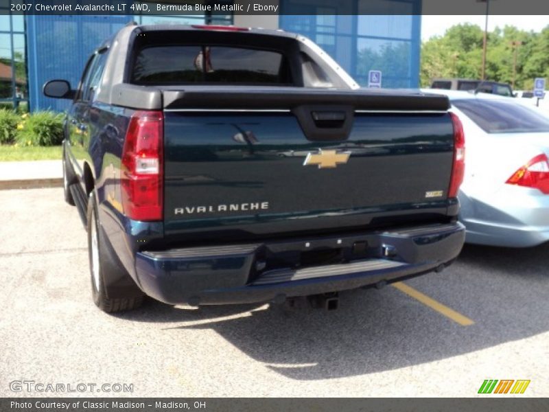 Bermuda Blue Metallic / Ebony 2007 Chevrolet Avalanche LT 4WD