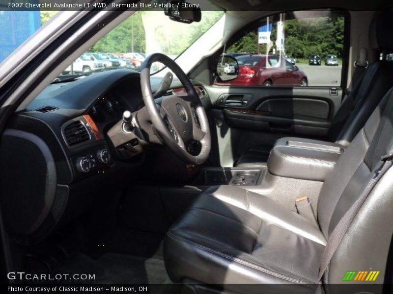 Bermuda Blue Metallic / Ebony 2007 Chevrolet Avalanche LT 4WD