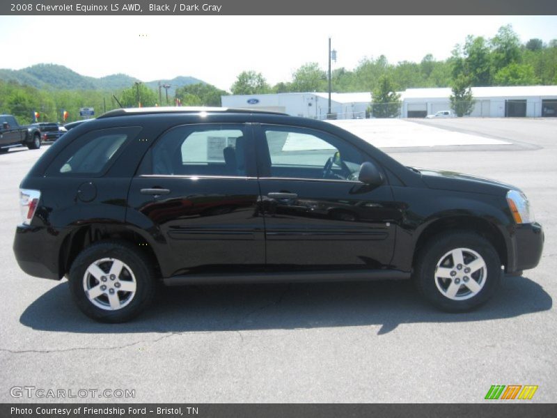 Black / Dark Gray 2008 Chevrolet Equinox LS AWD