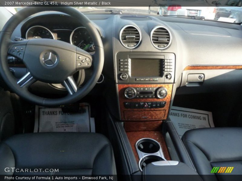 Iridium Silver Metallic / Black 2007 Mercedes-Benz GL 450