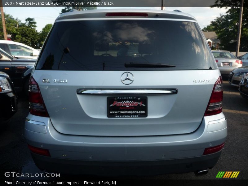 Iridium Silver Metallic / Black 2007 Mercedes-Benz GL 450