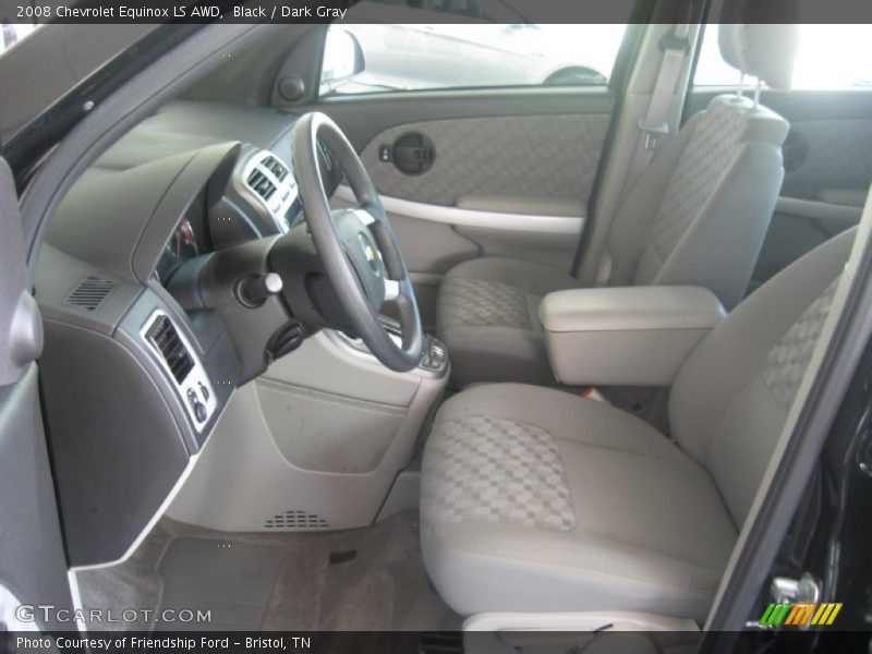 Black / Dark Gray 2008 Chevrolet Equinox LS AWD