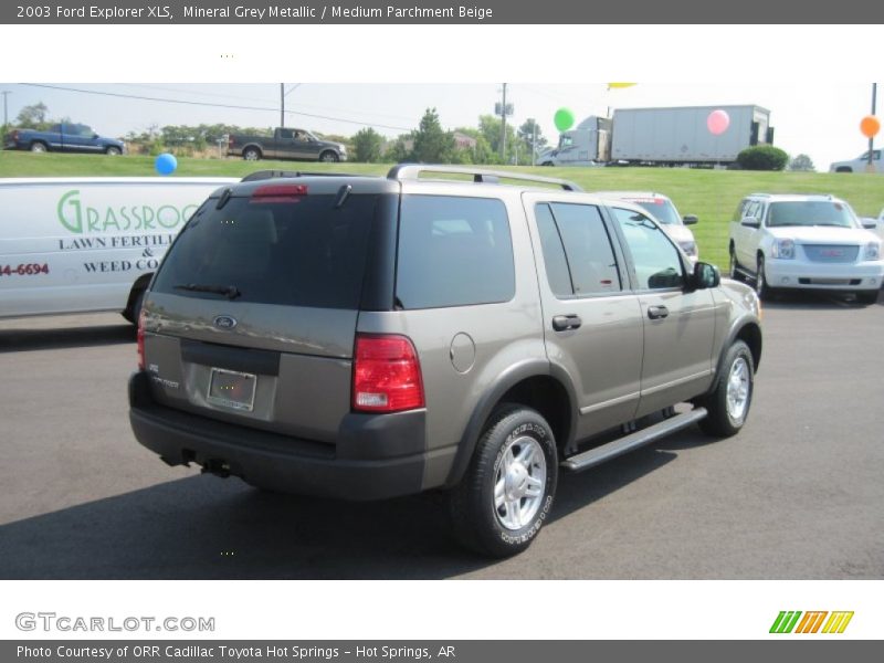 Mineral Grey Metallic / Medium Parchment Beige 2003 Ford Explorer XLS