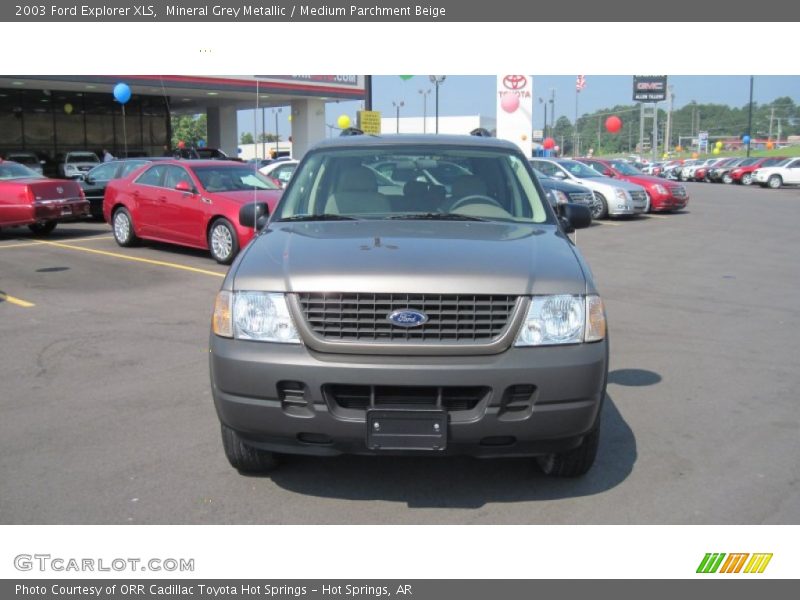 Mineral Grey Metallic / Medium Parchment Beige 2003 Ford Explorer XLS