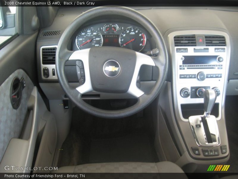 Black / Dark Gray 2008 Chevrolet Equinox LS AWD