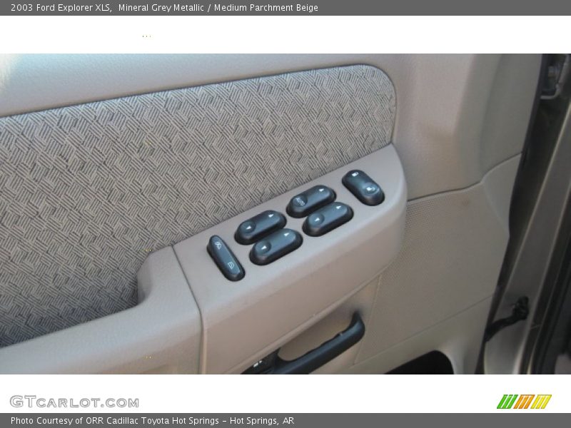 Mineral Grey Metallic / Medium Parchment Beige 2003 Ford Explorer XLS