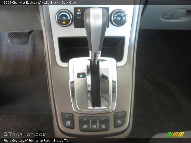 Black / Dark Gray 2008 Chevrolet Equinox LS AWD