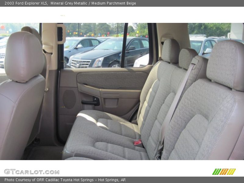 Mineral Grey Metallic / Medium Parchment Beige 2003 Ford Explorer XLS