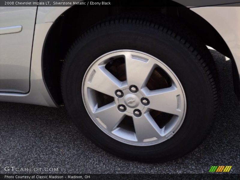 Silverstone Metallic / Ebony Black 2008 Chevrolet Impala LT