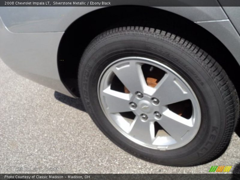 Silverstone Metallic / Ebony Black 2008 Chevrolet Impala LT