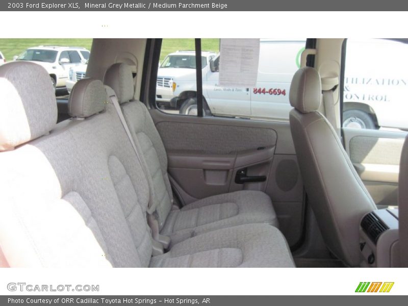 Mineral Grey Metallic / Medium Parchment Beige 2003 Ford Explorer XLS