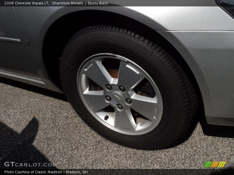 Silverstone Metallic / Ebony Black 2008 Chevrolet Impala LT