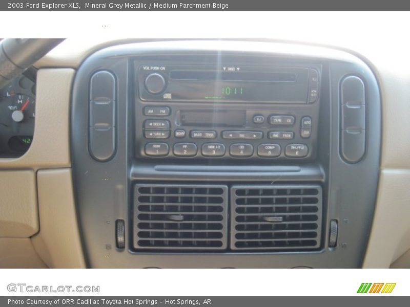 Mineral Grey Metallic / Medium Parchment Beige 2003 Ford Explorer XLS