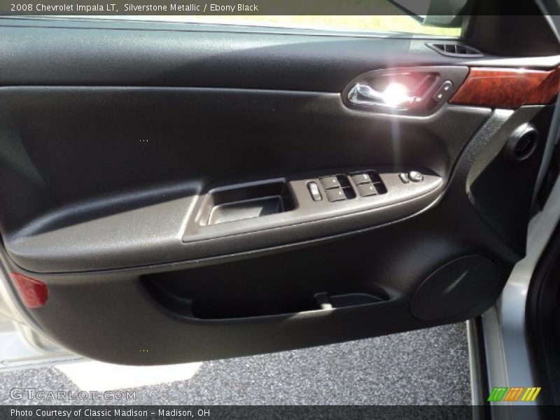 Silverstone Metallic / Ebony Black 2008 Chevrolet Impala LT