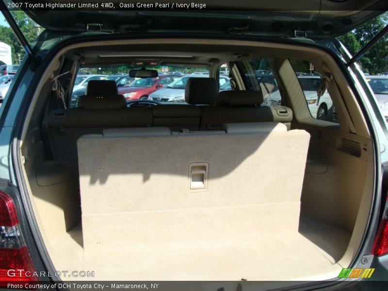 Oasis Green Pearl / Ivory Beige 2007 Toyota Highlander Limited 4WD