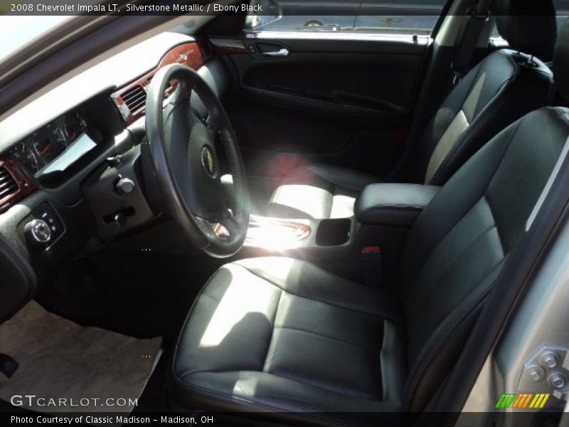 Silverstone Metallic / Ebony Black 2008 Chevrolet Impala LT