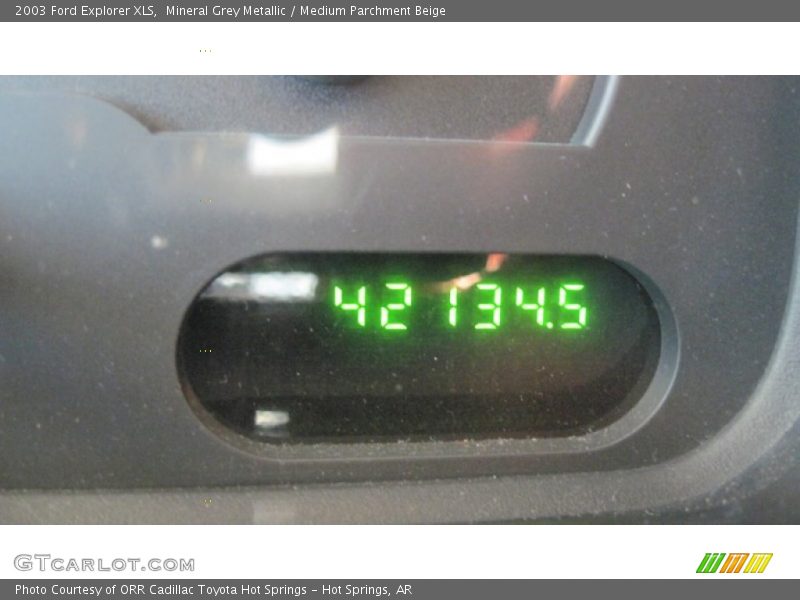 Mineral Grey Metallic / Medium Parchment Beige 2003 Ford Explorer XLS