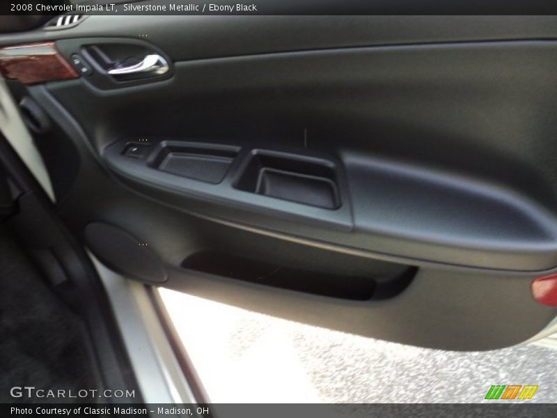 Silverstone Metallic / Ebony Black 2008 Chevrolet Impala LT