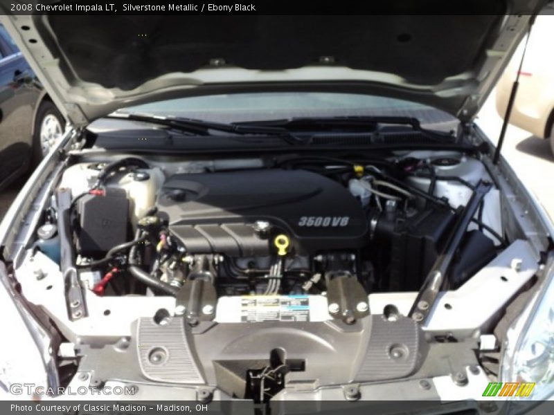 Silverstone Metallic / Ebony Black 2008 Chevrolet Impala LT