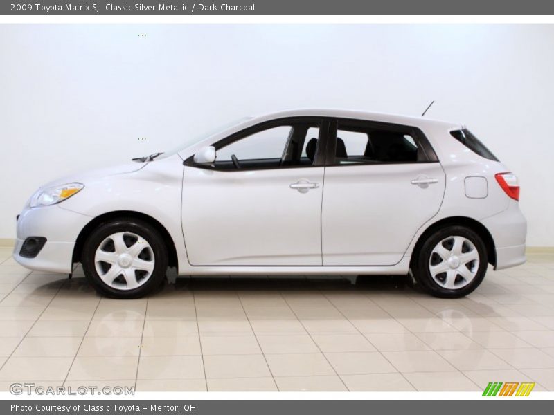 Classic Silver Metallic / Dark Charcoal 2009 Toyota Matrix S