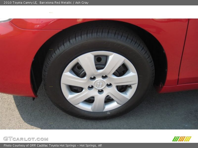 Barcelona Red Metallic / Ash Gray 2010 Toyota Camry LE