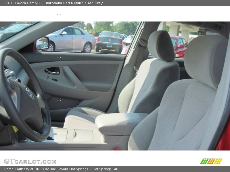 Barcelona Red Metallic / Ash Gray 2010 Toyota Camry LE