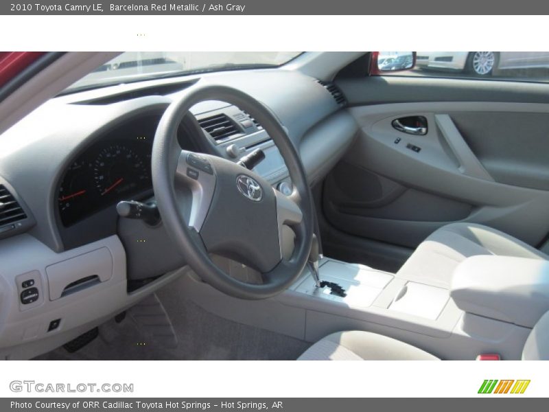 Barcelona Red Metallic / Ash Gray 2010 Toyota Camry LE