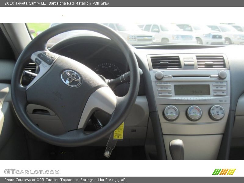Barcelona Red Metallic / Ash Gray 2010 Toyota Camry LE
