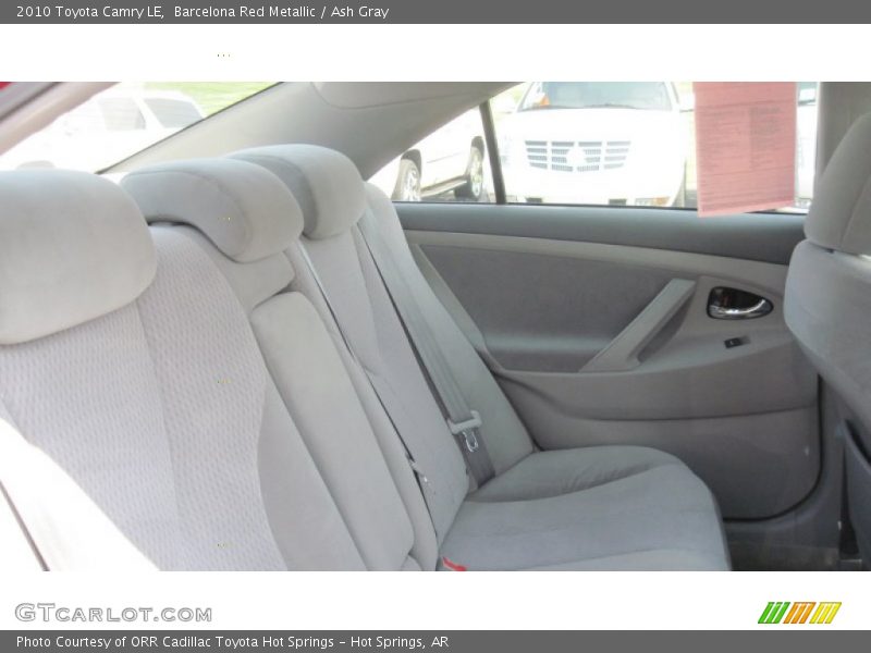 Barcelona Red Metallic / Ash Gray 2010 Toyota Camry LE