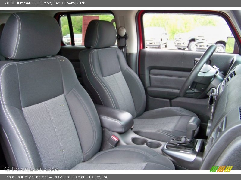 Victory Red / Ebony Black 2008 Hummer H3