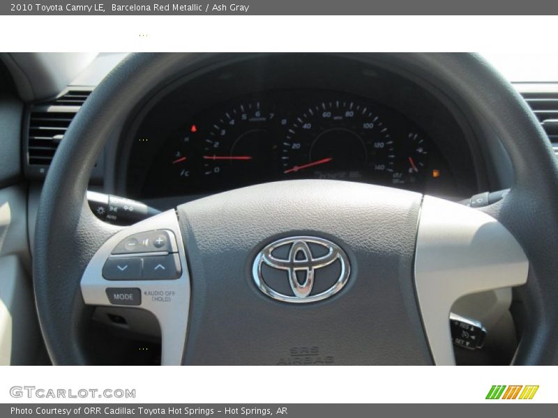 Barcelona Red Metallic / Ash Gray 2010 Toyota Camry LE