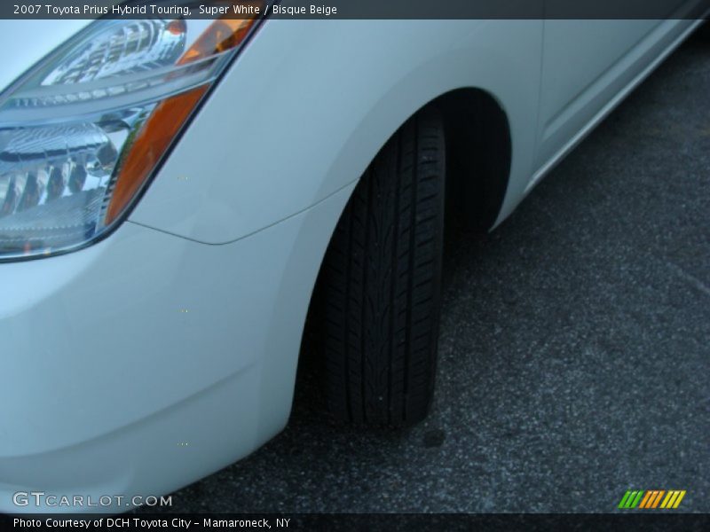 Super White / Bisque Beige 2007 Toyota Prius Hybrid Touring