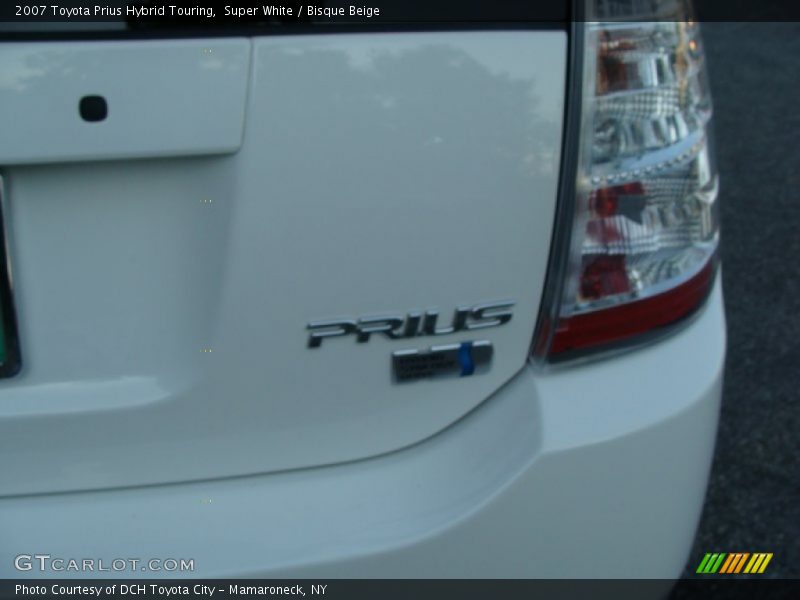 Super White / Bisque Beige 2007 Toyota Prius Hybrid Touring