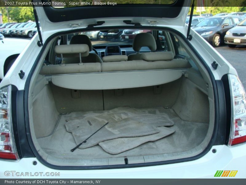 Super White / Bisque Beige 2007 Toyota Prius Hybrid Touring