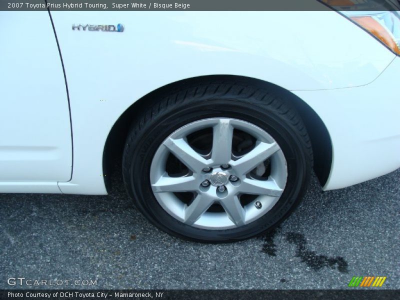 Super White / Bisque Beige 2007 Toyota Prius Hybrid Touring