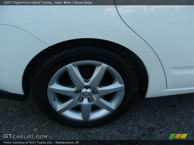 Super White / Bisque Beige 2007 Toyota Prius Hybrid Touring