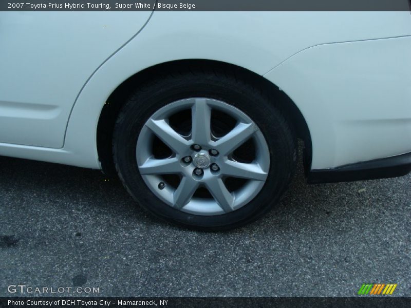 Super White / Bisque Beige 2007 Toyota Prius Hybrid Touring