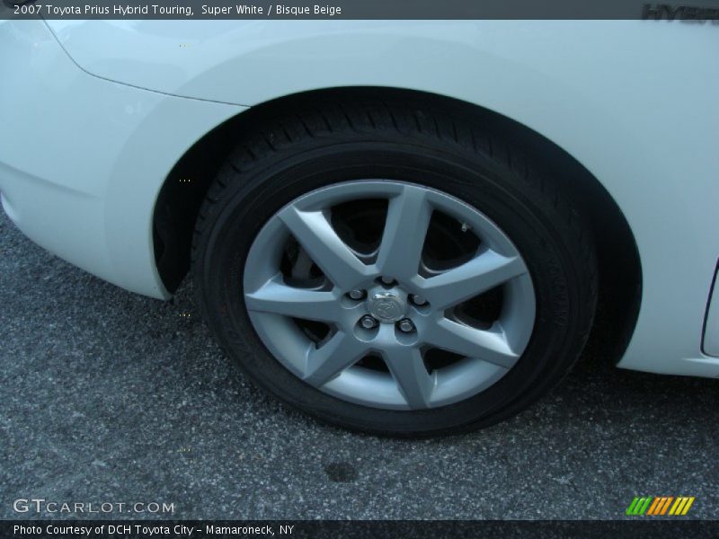 Super White / Bisque Beige 2007 Toyota Prius Hybrid Touring